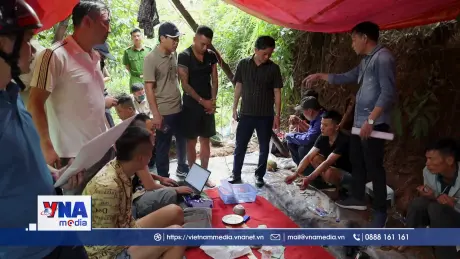 Công an Lào Cai triệt xóa ổ bạc trên đồi quế