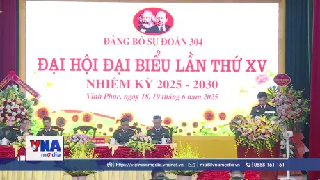 Đại hội Đảng bộ Sư đoàn 304 nhiệm kỳ 2025–2030