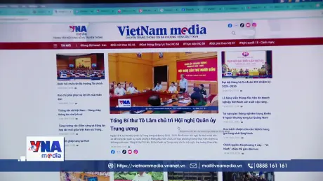 Thông tấn xã Việt Nam ra mắt chuyên trang thông tin đa phương tiện