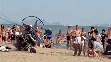 Chấn chỉnh hoạt động bay dù lượn thiếu an toàn tại Bãi Cháy