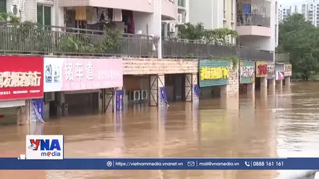 Trung Quốc lần đầu cảnh báo đỏ lũ quét trong năm