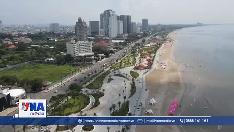 Khởi công các công trình trên trục đường biển tại TP Vũng Tàu