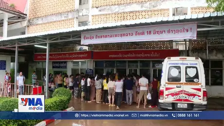 Cộng đồng người Việt tại Lào lan tỏa yêu thương