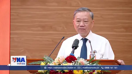 Tổng Bí thư làm việc với Đảng ủy MTTQ, các đoàn thể Trung ương