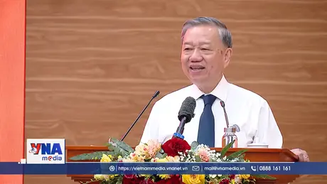 Tổng Bí thư làm việc với Đảng ủy MTTQ, các đoàn thể Trung ương