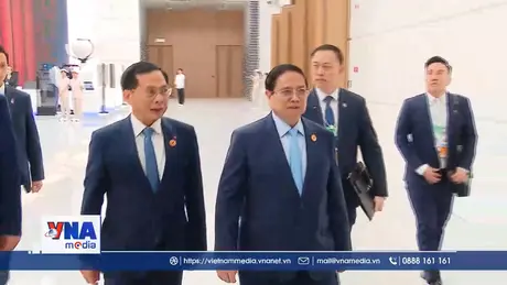 Thủ tướng dự Phiên khai mạc toàn thể Hội nghị WEF Thiên Tân