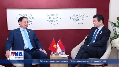 Thủ tướng Phạm Minh Chính gặp Thủ tướng Singapore