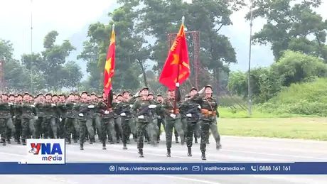 Gần 7.500 cán bộ chiến sỹ hợp luyện phục vụ đại lễ A80