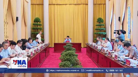 Chủ tịch nước Lương Cường làm việc với Văn phòng Chủ tịch nước