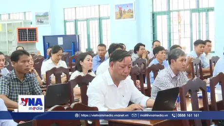 Khí thế mới, quyết tâm cao trong vận hành thử nghiệm cấp xã