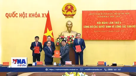 Chủ tịch Quốc hội Trần Thanh Mẫn chủ trì Hội nghị về công tác cán bộ