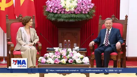 Tổng Bí thư Tô Lâm tiếp Tổng Giám đốc UNESCO