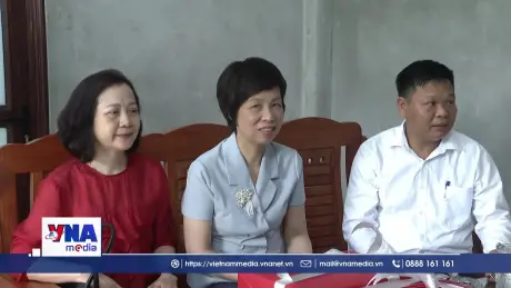 TTXVN chung tay xóa nhà tạm, nhà dột nát tại Tuyên Quang
