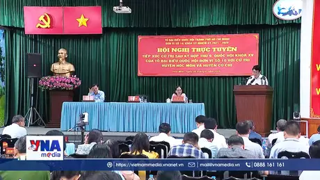 Chủ tịch nước tiếp xúc cử tri tại Thành phố Hồ Chí Minh