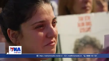 Nối lại hoạt động biểu tình về vấn đề con tin ở Dải Gaza