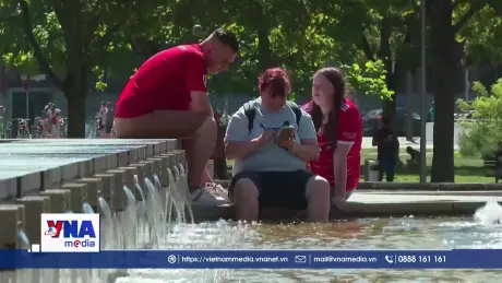 Nắng nóng đỉnh điểm ở Nam Âu