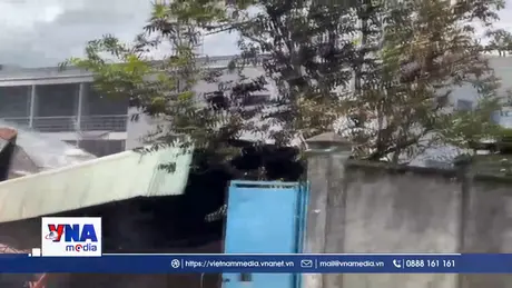 Dập tắt vụ cháy lớn trong khu công nghiệp Tân Phú Trung tại TP.HCM