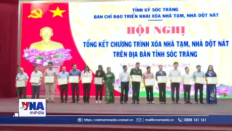 Sóc Trăng hoàn thành chương trình xóa nhà tạm, nhà dột nát