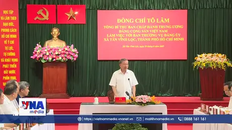 Tổng Bí thư khảo sát mô hình chính quyền địa phương hai cấp tại TP.HCM