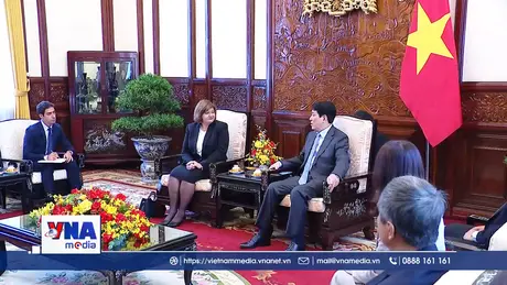 Chủ tịch nước Lương Cường tiếp Đại sứ Ai Cập đến chào từ biệt