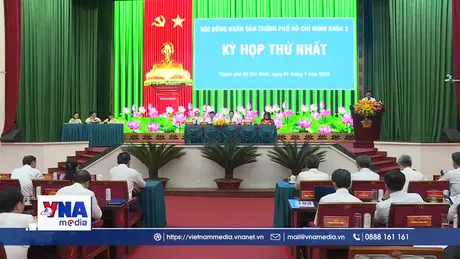 Kỳ họp đầu tiên của Hội đồng Nhân dân TP. Hồ Chí Minh sau sáp nhập
