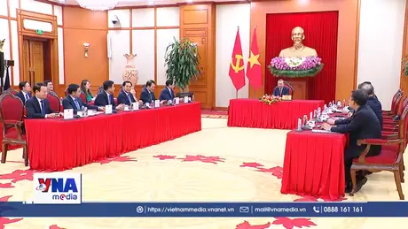 Tổng Bí thư Tô Lâm và Tổng thống Hoa Kỳ Donald Trump điện đàm