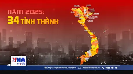 Ý nghĩa kinh tuyến trục của bản đồ hành chính 34 tỉnh thành
