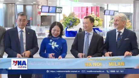 Vietnam Airlines khai trương đường bay thẳng Hà Nội – Milan