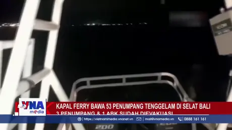Chìm phà ở Indonesia