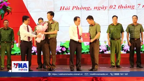Hải Phòng công bố bộ máy và công tác cán bộ khối Đảng
