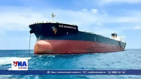 Hòa Phát đưa vào khai thác tàu The Momentum 110.000 DWT