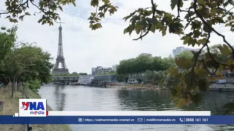 Pháp cho phép bơi ở Sông Seine sau hơn một thế kỷ