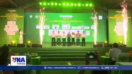 Khai mạc giải Marathon Quốc tế Vietcombank Mekong Delta lần thứ VI - năm 2025