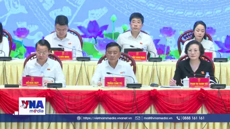 Thường trực Ban Bí thư Trần Cẩm Tú tiếp xúc cử tri tại Lào Cai