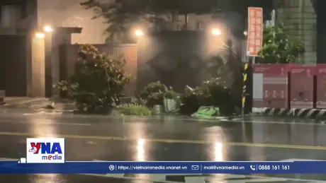 Trung Quốc: 2 người thiệt mạng, hàng trăm người bị thương do bão Danas