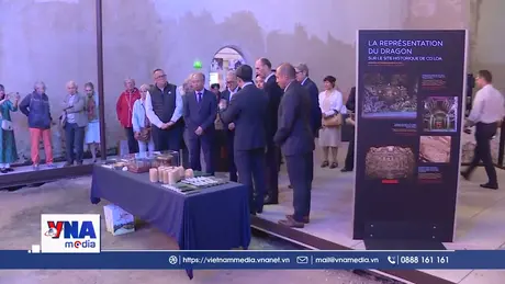 Không gian Hoàng thành Thăng Long và Cổ Loa tại Thành cổ Provins