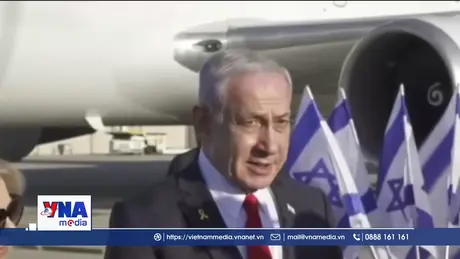 Thủ tướng Israel lên đường tới Mỹ