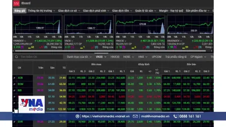 VN-Index chinh phục thành công mốc 1.400 điểm