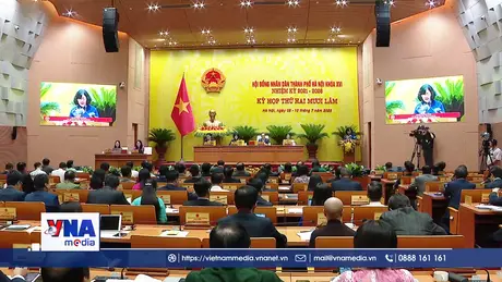 Khai mạc kỳ họp thứ 25 HĐND thành phố Hà Nội khóa XVI