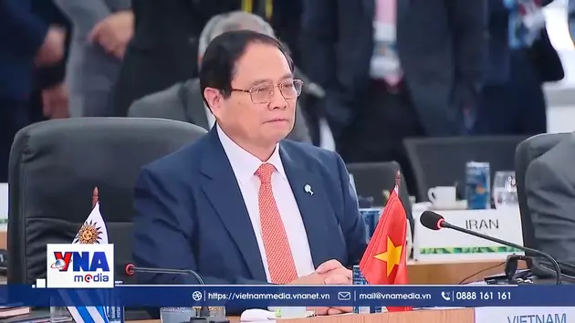 Tại Hội nghị BRICS, Thủ tướng đề xuất 5 bảo đảm về môi trường, y tế