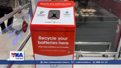 Mô hình thu gom tái chế pin đã qua sử dụng tại Australia
