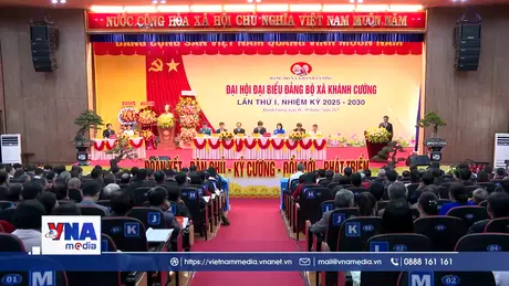 Xã đầu tiên của Quảng Ngãi tổ chức Đại hội Đảng bộ sau sáp nhập