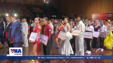 Khai mạc Liên hoan Khiêu vũ thể thao Việt Nam 2025