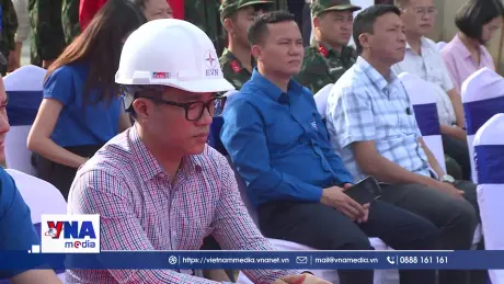 Trung ương Đoàn Thanh Niên hỗ trợ thi công dự án Đường dây 500Kv