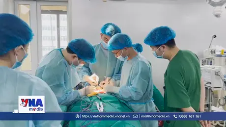 Cứu sống bệnh nhân suy tim có khối u hiếm gặp