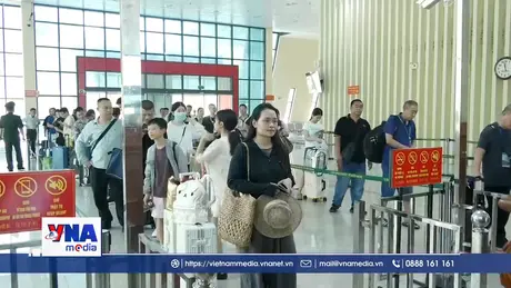 Gia tăng xuất nhập cảnh qua cửa khẩu Quốc tế Hữu Nghị