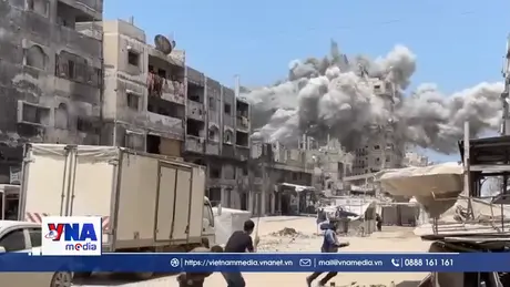 Quân đội Israel đẩy mạnh tấn công tại Dải Gaza