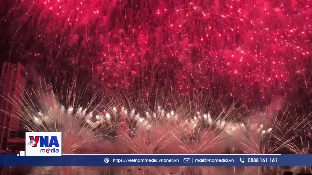 Trung Quốc giành chức vô địch Lễ hội pháo hoa quốc tế Đà Nẵng DIFF