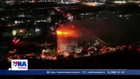 Ít nhất 60 người thiệt mạng trong vụ cháy trung tâm thương mại ở Iraq