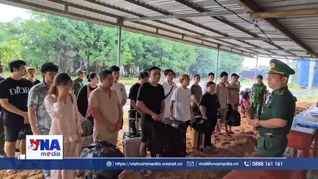 Tây Ninh tiếp nhận 45 công dân do Campuchia bàn giao